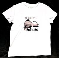 New Size XL Women's "To Do List: Nothing" Koala Graphic T-Shirt