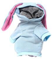 New Size Small/Med Adorable Bunny Sweater For Dogs, Neck to Base 12"