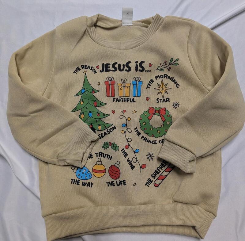 New Size 4Y Kids Christmas Sweater.