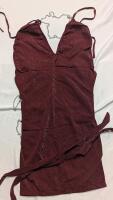 New Size Medium Women's Shimmering Strappy Open Sided Top