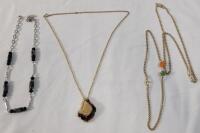 Three (3) Sarah Coventry Necklaces .