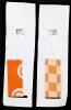 2 New Handmade SEWLY SWEET CO Pacifier Clips, 5" Long - 2