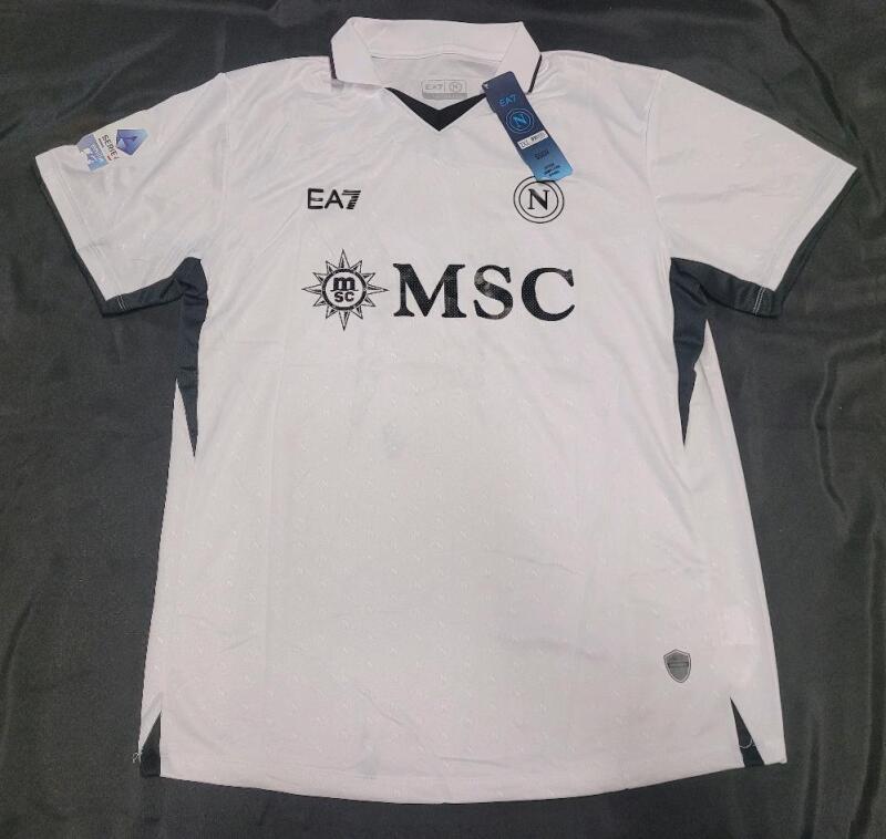 New - Mens Sz. 2XL Khvicha Kvaratskhelia SSC Napoli 2024/25 Stadium Away Jersey .