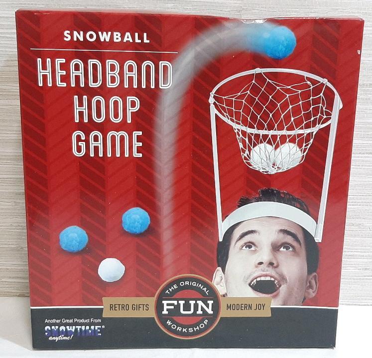 New Snowball Headband Hoop Game
