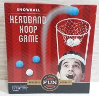 New Snowball Headband Hoop Game