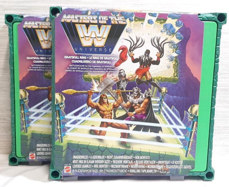 2 New Masters Of The W Universe Grayskull Rings