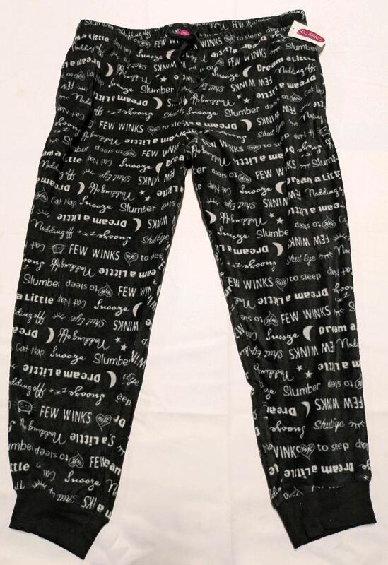 New Size 2XL Women's Carisma Fleece Sleep Pants