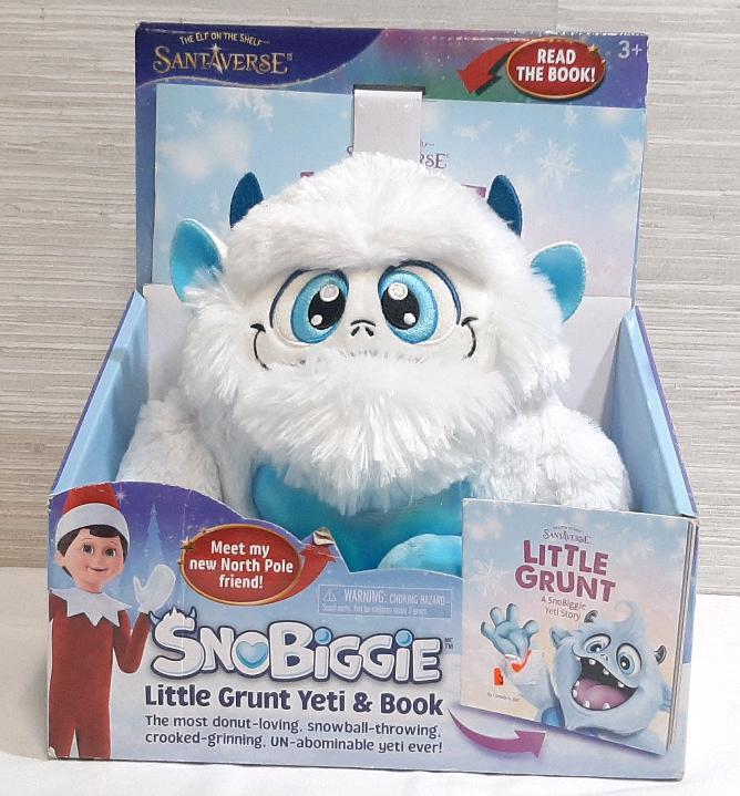 New Santaverse Snobiggie Plush Figure w/ Book Included