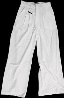 New Size SM Women's Wide-Leg White Dress Pants
