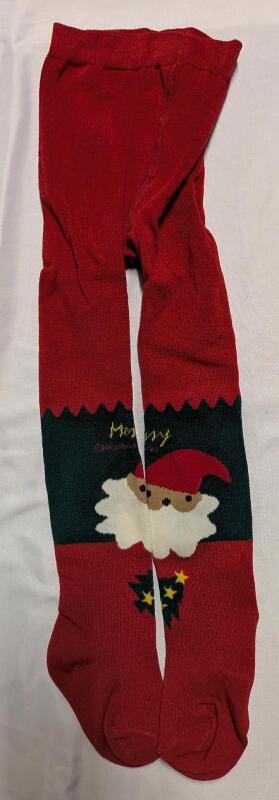 New Size 3-5y Girls Christmas Tights.
