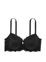 New Size 36A VICTORIA'S SECRET Dream Angels Smooth & Lace Lightly Lined Demi Bra, Retails For $69.99!