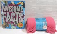 New Polar Fleece Blanket & Awesome Facts Book