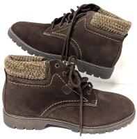 New Size 11 Women's Northwest Territory Brown Leather Fall Ankle Booties
