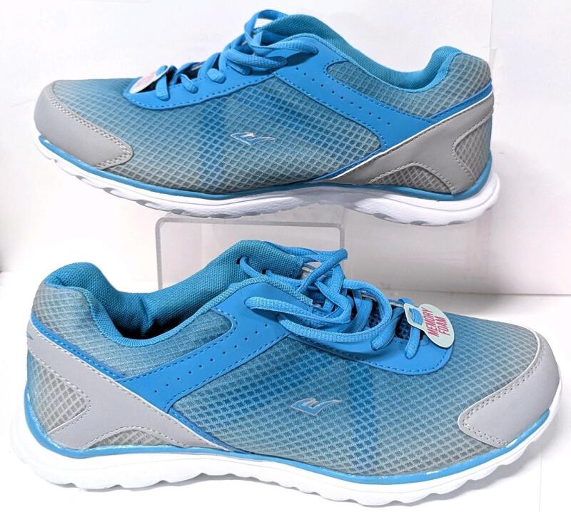 As-New Size 11M Women's Everlast Women's Fusion Gray/Blue Athletic Shoe