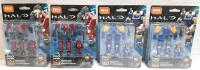 4 New Mega Construx Halo Exosuit Figures