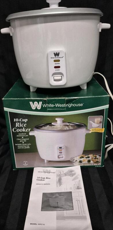 White-Westinghouse 10 cup Rice Cooker - Working