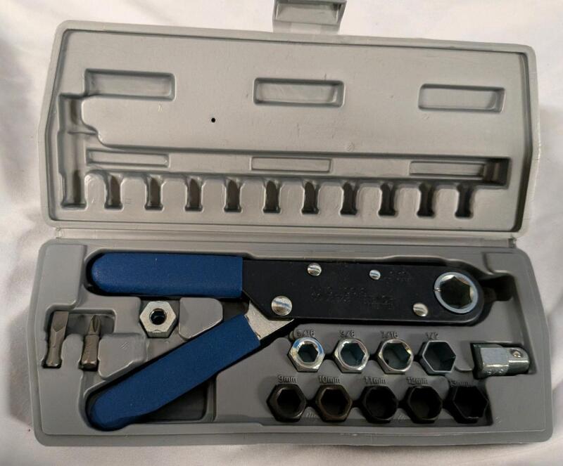 As New Spec Tools Squeezing Wrench Set