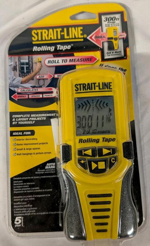 New Strat Line Rolling Tape. 300ft Range