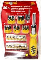 As-New 50pc Deluxe Ratchet, Bit & Socket Set