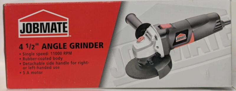 New Jobmate 4&frac12;" Angle Grinder, Corded