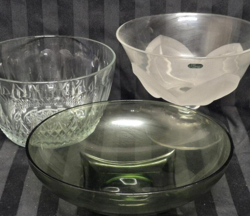 Vintage Crystal/Glass Serving Bowls