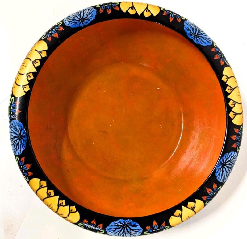 Vintage Crown Ducal Large 10" Bowl, No Chips or Cracks, Crazing Present