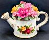 [RARE!] New in Box ROYAL ALBERT Old Country Roses Musical Watering Can "Clare De Luna", Approx 5.5" - 2