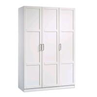 New Sauder 3 Door Wardrobe Shaker, White. Retails for $330