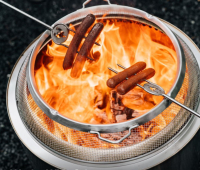 New Retail $149.00 AJinTeby Fire Pit Shield 38.1L x 40W Centimetres for Solo Stove Ranger, Stainless Steel Fire Pit Spark Protector Screen, Protective Spark Screen for Solo Stove Ranger, for Backyard and Outdoor Fire Pits Hot EmbersAJinTeby Fire Pit Shiel
