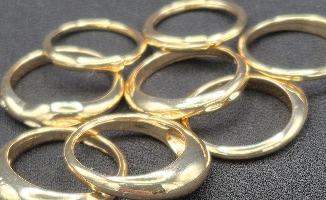 8 New Rings sz 6 to 8