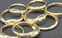 8 New Rings sz 6 to 8