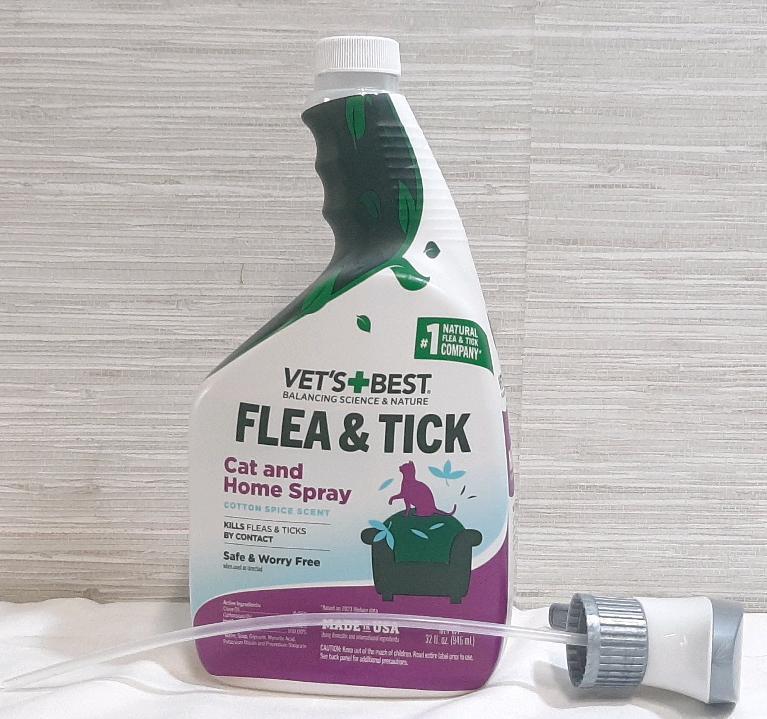 New Vet's Best Flea & Tick Cat and Home Spray