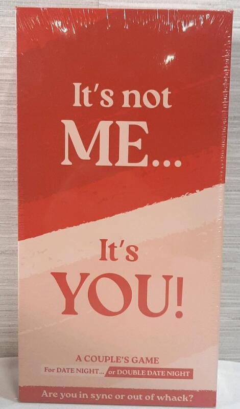 New "It's Not Me...It's You!" Couple's Game