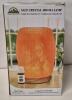 New in Box Himalayan Glow Natural Himalayan Aroma Therapy Salt Lamp with Wooden Base BURNING OIL NOT INCLUDED - 2
