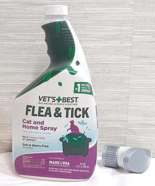 New Vet's Best Flea & Tick Cat and Home Spray