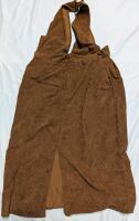 New Size 0XL Women's Courderoy Style Skirt with Shoulder Straps