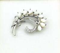Sterling Silver Freshwater Pearl Brooch Retail $500.00.
