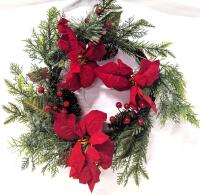 New 12" Artificial Indoor Wreath