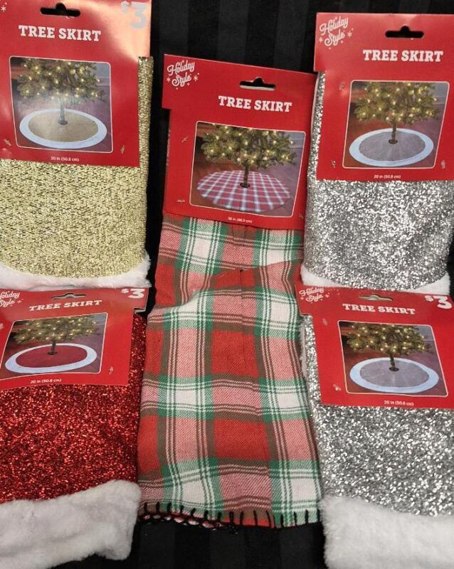 5 New 20" & 38" Tree Skirts