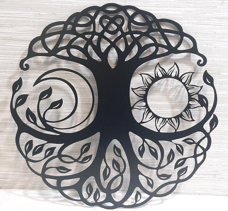 New Metal Circular Hangable Art