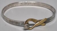 Vintage Hook-on Bracelet Stamped 925