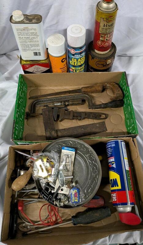 Assorted Tool and Hardware lot.