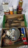 Assorted Tool and Hardware lot.