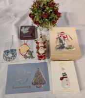 Assorted Christmas Ornaments and Decorations