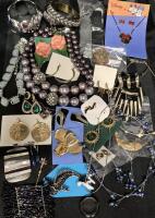 Large Vintage to Modern Jewelry- Bracelets, Necklaces & Earrings +