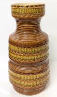 Vintage Mid Century Modern SPARA West Germany 541&bull;35 Vase, 19.5" Tall, Crazing And Flea-Bites Present