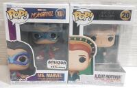 2 New Funko Pop Vinyl Figures, Ms. Marvel & Alicent Hightower