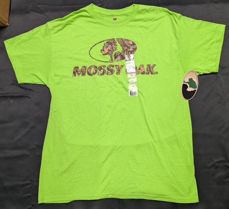 New Size LG Men's Mossy Oak Cotton Blend Graphic T-Shirt