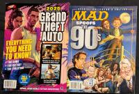 2 New Magazines: MAD SPOOFS THE 90s Special Collector's Edition & 2025 The Unofficial Guide To Grand Theft Auto With Vice & Liberty City Maps