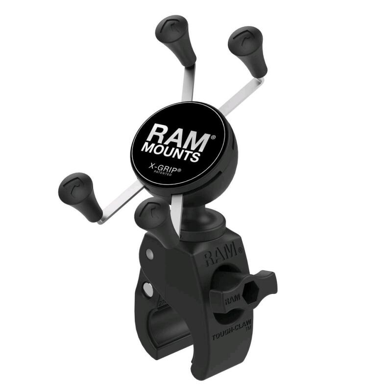 As New RAM&reg; X-Grip Universal Phone Mount with Snap-Link Tough Claw. Retails for $165
